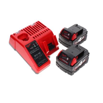 Milwaukee M18 FCOS230-402C Przecinarka akumulatorowa 18 V 230 mm bezszczotkowa + 2x akumulator 4,0 Ah + ładowarka