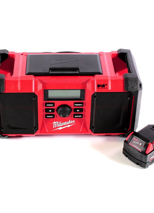 Milwaukee M18 JSR DAB+-401 radio akumulatorowe / sieciowe 18 V + 1x akumulator 4,0 Ah - bez ładowarki