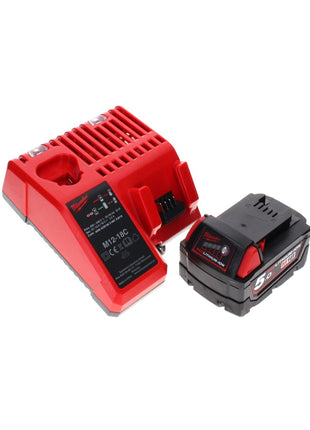 Milwaukee M18 JSR DAB+-501C batería / radio de red radio de obra 18 V + 1x batería 5,0 Ah + cargador