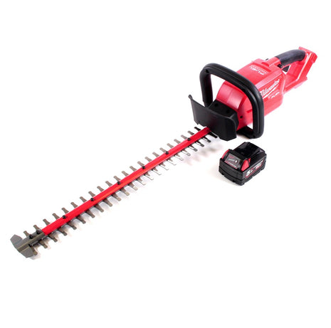 Cortasetos a batería Milwaukee M18 CHT-501 18 V 610 mm sin escobillas + 1x batería 5,0 Ah - sin cargador