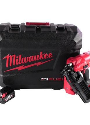 Milwaukee M18 FFN-401C Akku Nagler 18 V 50 - 90 mm Brushless + 1x Akku 4,0 Ah + Koffer - ohne Ladegerät