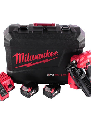 Milwaukee M18 FFN-402C Akku Nagler 18 V 50 - 90 mm Brushless + 2x Akku 4,0 Ah + Ladegerät + Koffer