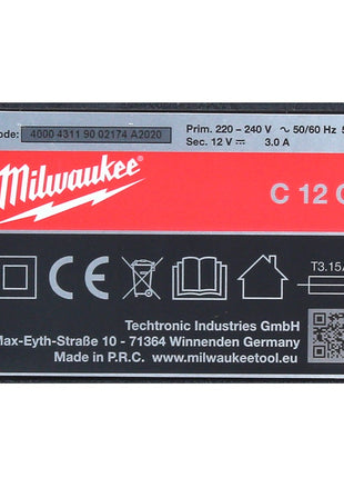 Kit de inicio de batería Milwaukee de 12 V con 1 batería de 1,5 Ah + cargador M12 C12C