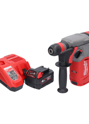 Milwaukee M18 CHX-401 Akku Kombihammer 18 V 2,5 J SDS plus Brushless + 1x Akku 4,0 Ah + Ladegerät