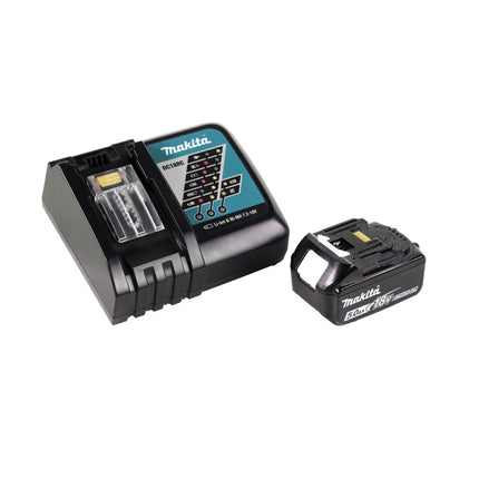 Makita DUM 604 RT1 Akku Grasschere 18 V + Griffverlängerung mit Rolle + 1x Akku 5,0 Ah + Ladegerät