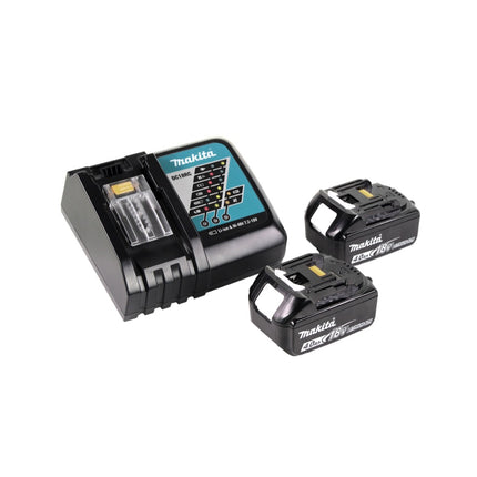 Makita DTW 300 RMJ akumulatorowy klucz udarowy 18 V 330 Nm 1/2" bezszczotkowy + 2x akumulator 4,0 Ah + ładowarka + Makpac