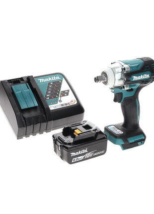 Makita DTW 300 RG1 akumulatorowy klucz udarowy 18 V 330 Nm 1/2" bezszczotkowy + 1x akumulator 6,0 Ah + ładowarka