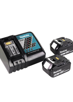 Makita DTW 300 RGJ Atornillador de impacto inalámbrico 18 V 330 Nm 1/2" sin escobillas + 2x batería 6,0 Ah + cargador + Makpac