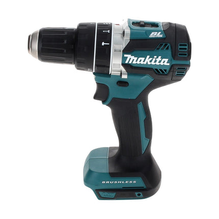 Makita DHP 484 SF1TX Akku Schlagbohrschrauber 18 V 54 Nm Brushless + 1x Akku 3,0 Ah + Ladegerät + 70 tlg. Bit Bohrer Set + TX Alu Koffer