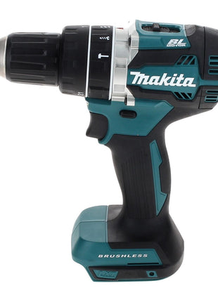 Makita DHP 484 T1TX Akku Schlagbohrschrauber 18 V 54 Nm Brushless + 1x Akku 5,0 Ah + 70 tlg. Bit Bohrer Set + TX Alu Koffer - ohne Ladegerät