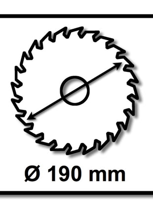 Makita CCM19024G SPECIALIZED EFFICUT Sägeblatt 190 x 30 x 1,0 mm (  B-64191 ) 24 Zähne für Holz