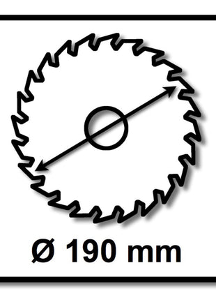 Makita CCF19045G SPECIALIZED EFFICUT Sägeblatt 190 x 30 x 1,0 mm (  B-68638 ) 45 Zähne für Holz - Toolbrothers