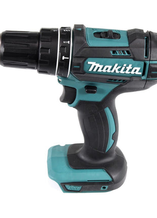 Makita DHP 482 STTX Akku Schlagbohrschrauber 18 V 62 Nm + 2x Akku 5,0 Ah + Ladegerät + 70 tlg. Bit Bohrer Set + TX Alu Koffer