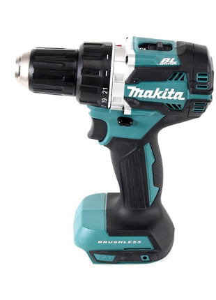 Makita DDF 484 SF1TX taladro atornillador inalámbrico 18 V 54 Nm sin escobillas + 1x batería 3,0 Ah + cargador + juego de brocas de 70 piezas + maletín de aluminio TX