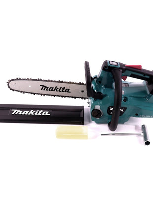 Motosierra a batería Makita DUC 306 T 36 V (2x 18 V) sin escobillas 30 cm + 2x batería 5,0 Ah - sin cargador