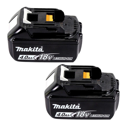 Makita DUC 256 M akumulatorowa pilarka łańcuchowa 36 V ( 2x 18 V ) bezszczotkowa 25 cm + 2x akumulator 4,0 Ah - bez ładowarki