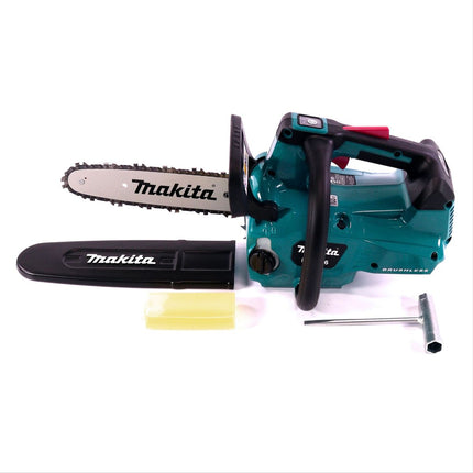 Makita DUC 256 RG Akumulatorowa pilarka łańcuchowa 36 V ( 2x 18 V ) Bezszczotkowa 25 cm + 2x akumulator 6,0 Ah + ładowarka