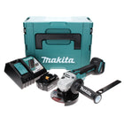 Makita DGA 506 RM1J Akumulatorowa szlifierka kątowa 18 V 125 mm bezszczotkowa + 1x akumulator 4,0 Ah + ładowarka + Makpac