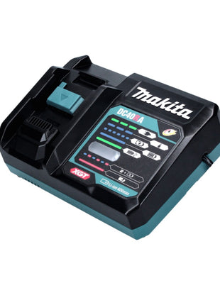 Makita DC 40 RA 40 V máx. Cargador rápido XGT LXT (191E07-8) para batería Li-Ion 14,4 V - 18 V - 40 V