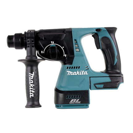 Makita DHR 242 ZJ Akumulatorowa młotowiertarka 18V 2.0J SDS-plus Brushless + Makpac - bez akumulatora, bez ładowarki