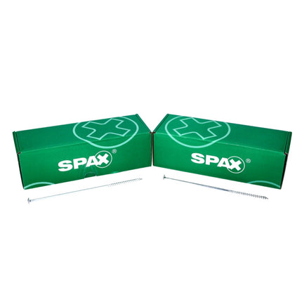 SPAX HI.FORCE Tellerkopf Schraube 6,0 x 200 mm 50 Stk. ( 0251010602005 ) Torx T-Star Plus T30 Teilgewinde Wirox 4Cut