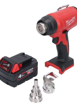 Milwaukee M18 BHG-401 Décapeur thermique sans fil 470 °C 18V + 1x Batterie 4,0Ah - sans chargeur