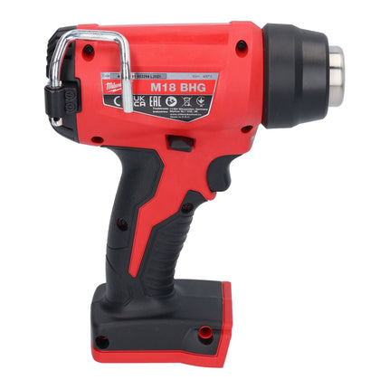 Milwaukee M18 BHG-401 Akumulatorowy pistolet na gorące powietrze 18 V 470 °C + 1x akumulator 4,0 Ah - bez ładowarki