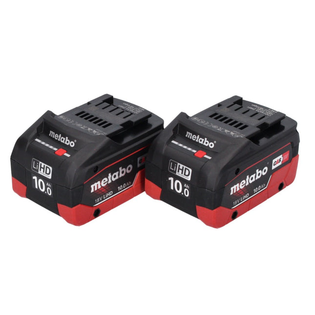 Metabo LiHD Akkupack Set 2x 18 V 10,0 Ah CAS System ( 2x 625549000 ) - Toolbrothers