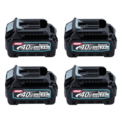 Zestaw Makita Power Source Kit 40 V max. z 4x akumulatorem BL 4025 2,5 Ah XGT ( 4x 191B36-3 ) + szybka ładowarka DC 40 RA XGT LXT ( 191E07-8 )