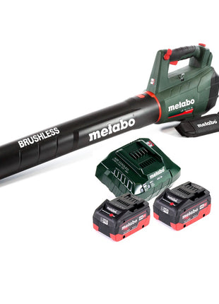 Metabo LB 18 LTX BL Akku Laubbläser 18 V Brushless + 2x Akku 5,5 Ah + Ladegerät