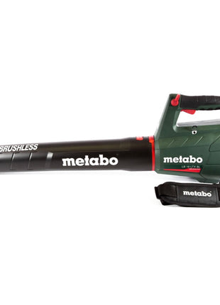 Soplador de hojas a batería Metabo LB 18 LTX BL 18 V sin escobillas + 1x batería 8,0 Ah + cargador