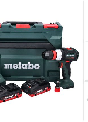 Metabo BS 18 LT BL Q Akku Bohrschrauber 18 V 75 Nm Brushless + 2x Akku 4,0 Ah + Ladegerät + metaBOX - Toolbrothers