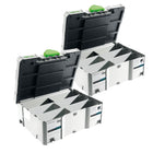 Festool Systainer T-LOC SORT-SYS 2 TL Domino 2 Stk. ( 2x 498889 ) - Toolbrothers