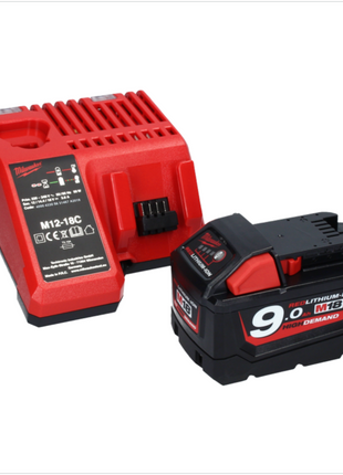 Milwaukee M18 CHPX-901 Akku Kombihammer 18 V 4,0 J SDS Plus Brushless + 1x Akku 9,0 Ah + Ladegerät