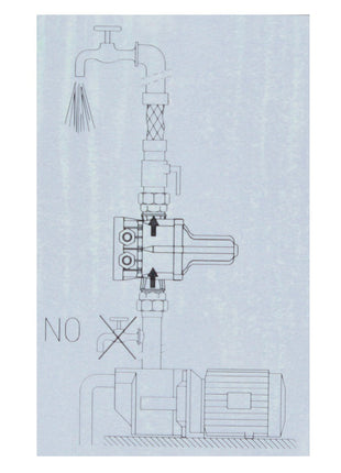 Metabo HM 3 Hydromat 10 bar IP 65 ( 628799000 ) do przekształcania pomp ogrodowych w automatyczne pompy wody użytkowej / do studni głębinowych i zatapialnych pomp ciśnieniowych