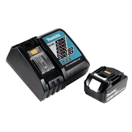 Makita DUB 184 RF1 akumulatorowa dmuchawa 18 V bezszczotkowa + 1x akumulator 3,0 Ah + ładowarka