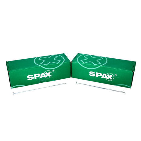 SPAX HI.FORCE Tellerkopf Schraube 6,0 x 220 mm 250 Stk. ( 5x 0251010602205 ) Torx T-Star Plus T30 Teilgewinde Wirox 4Cut