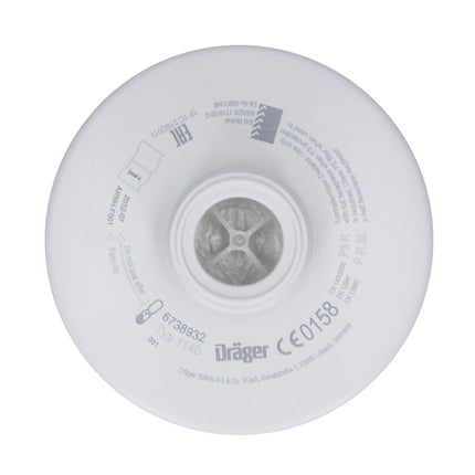 Dräger Rd40 Partikel Filter Set 3x P3 R ( 3x 6738932 ) für Vollmasken X-plore 6000 und Halbmasken X-plore 4000