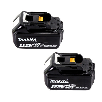 Akumulatorowa kosiarka do trawy Makita DLM 382 M2 36 V ( 2x 18 V ) 38 cm 40 l + 2x akumulator 4,0 Ah - bez ładowarki