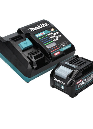 Makita GA 005 GM1 Meuleuse d'angle sans fil 40 V max. 125 mm Brushless XGT + 1x batterie 4,0 Ah + chargeur