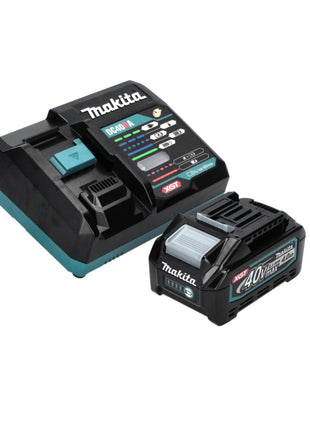 Meuleuse d'angle sur batterie Makita GA 005 GM101 40 V max. 125 mm sans balais XGT + 1x batterie 4,0 Ah + chargeur + Makpac