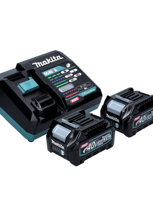 Makita GA 013 GD2 Akku Winkelschleifer 40 V max. 125 mm Brushless  XGT + 2x Akku 2,5 Ah + Ladegerät