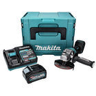 Makita GA 013 GM101 Akku Winkelschleifer 40 V max. 125 mm Brushless  XGT + 1x Akku 4,0 Ah + Ladegerät + Makpac
