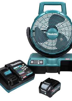 Makita CF 001 GD1 Akku Lüfter XGT 40 V max. 235 mm Ventilator Netzbetrieb + 1x Akku 2,5 Ah + Ladegerät