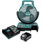 Makita CF 001 GM1 Akku Lüfter XGT 40 V max. 235 mm Ventilator Netzbetrieb + 1x Akku 4,0Ah + Ladegerät