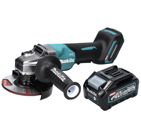 Makita GA 016 GM1 Akku Winkelschleifer 40 V max. 125 mm Brushless  XGT + 1x Akku 4,0 Ah - ohne Ladegerät