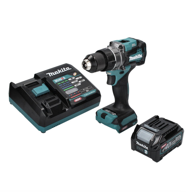 Makita DF 001 GD1 Akumulatorowa wiertarko-wkrętarka 40 V maks. 140 Nm XGT Brushless + 1x akumulator 2,5 Ah + ładowarka