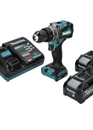 Makita DF 001 GM2 Akumulatorowa wiertarko-wkrętarka 40 V maks. 140 Nm XGT Brushless + 2x akumulator 4,0 Ah + ładowarka