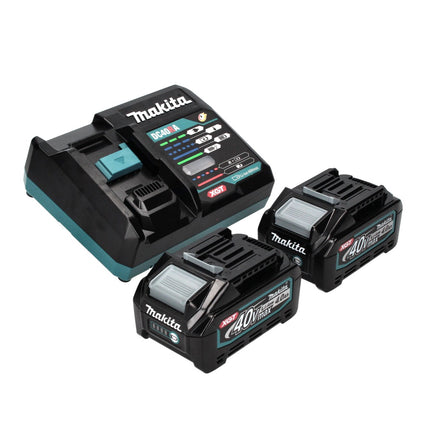 Makita DF 001 GM2 Akumulatorowa wiertarko-wkrętarka 40 V maks. 140 Nm XGT Brushless + 2x akumulator 4,0 Ah + ładowarka