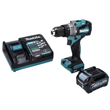 Makita HP 001 GD1 Akku Schlagbohrschrauber 40 V max. 140 Nm XGT Brushless + 1x Akku 2,5 Ah + Ladegerät